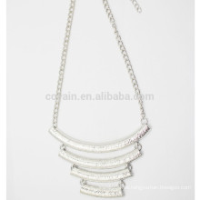 Cadena de aleación personalizada collar colgante collares joyas de plata